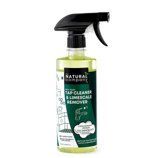 The Natural Company — Non Toxic Tap Cleaner & Limescale Remover | 500ml Spray