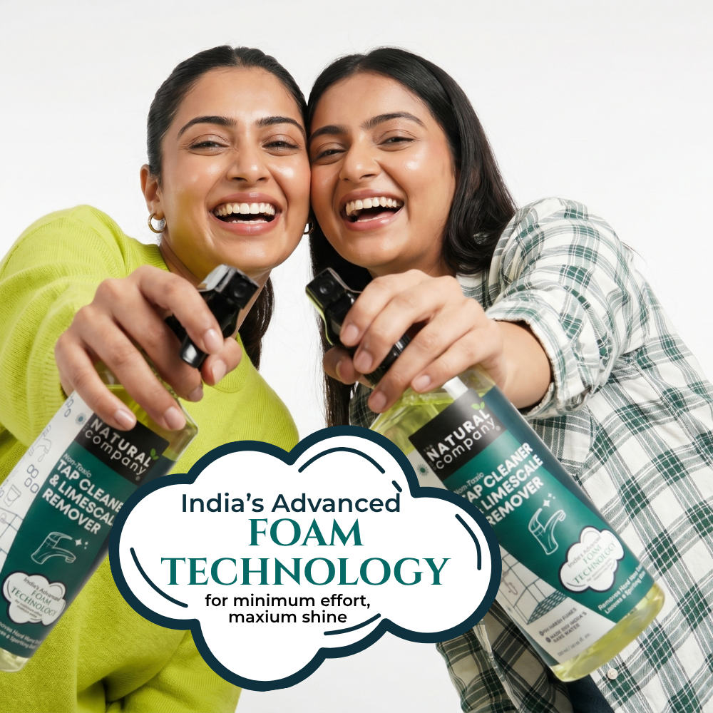 The Natural Company — Non Toxic Tap Cleaner & Limescale Remover | 500ml Spray